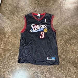 Reebok Philadelphia 76ers Allen Iverson size large